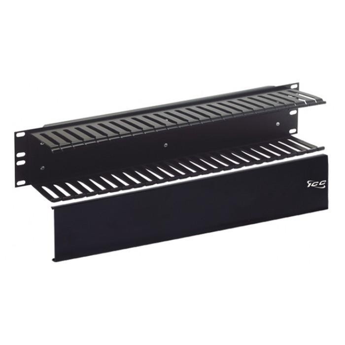 ICC ICCMSCMA42 24-Slot Front Finger Duct Panel, 2U