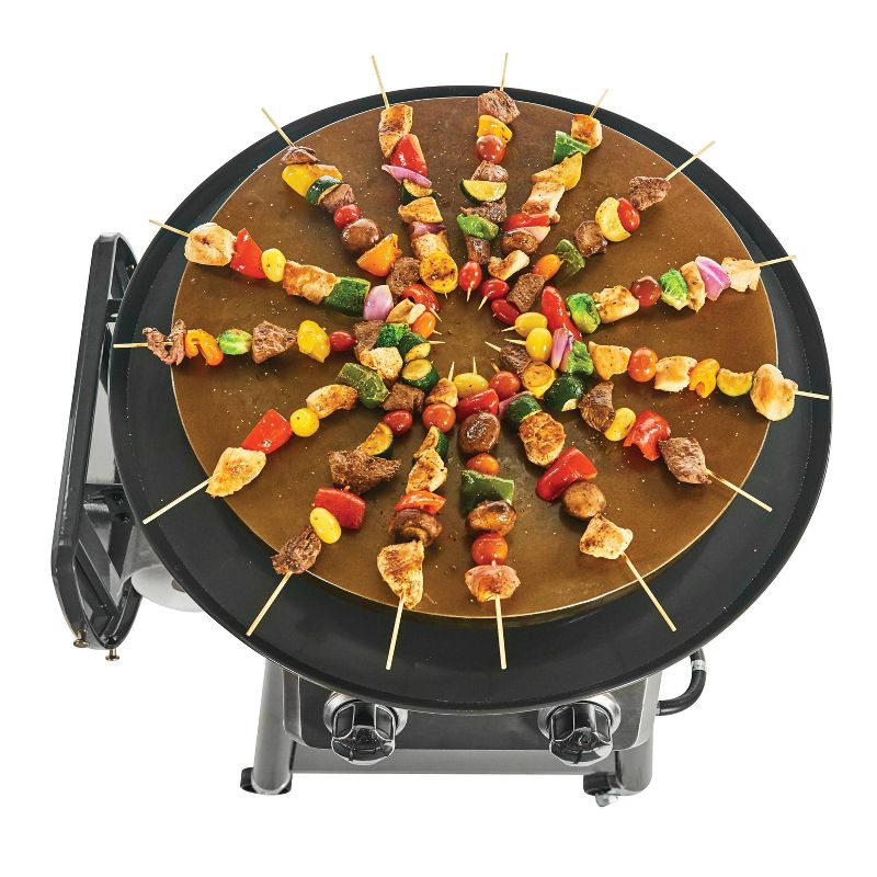 ChefChoice Five of Hearts Waffle Maker - Black