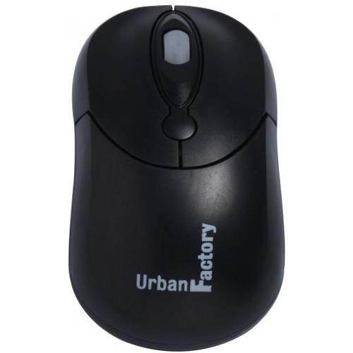 URBAN FACTORY BCM01UF BLACK MOUSE USB WIRED