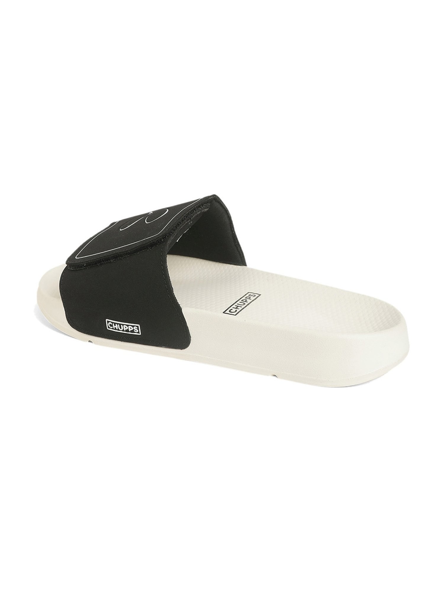 Chupps Men's White Slides