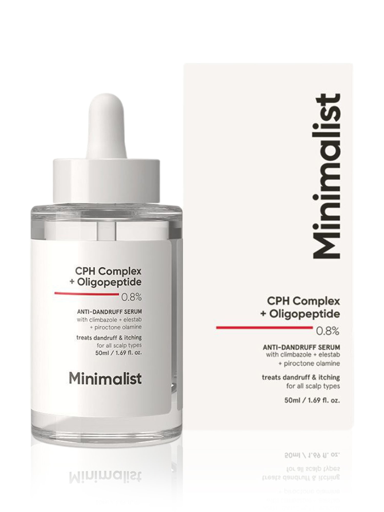 Minimalist CPH Complex + Oligopeptide 0.8% Anti-Dandruff Serum - 50 ml