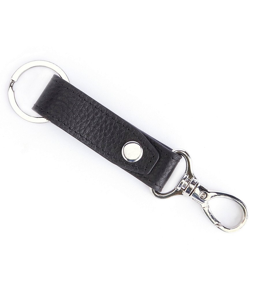ROYCE New York Leather Contemporary Valet Key Chain