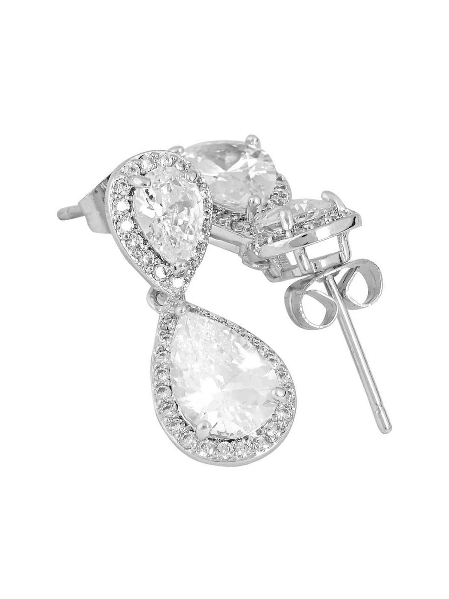 The Real Effect London 800 Silver Earrings for Women