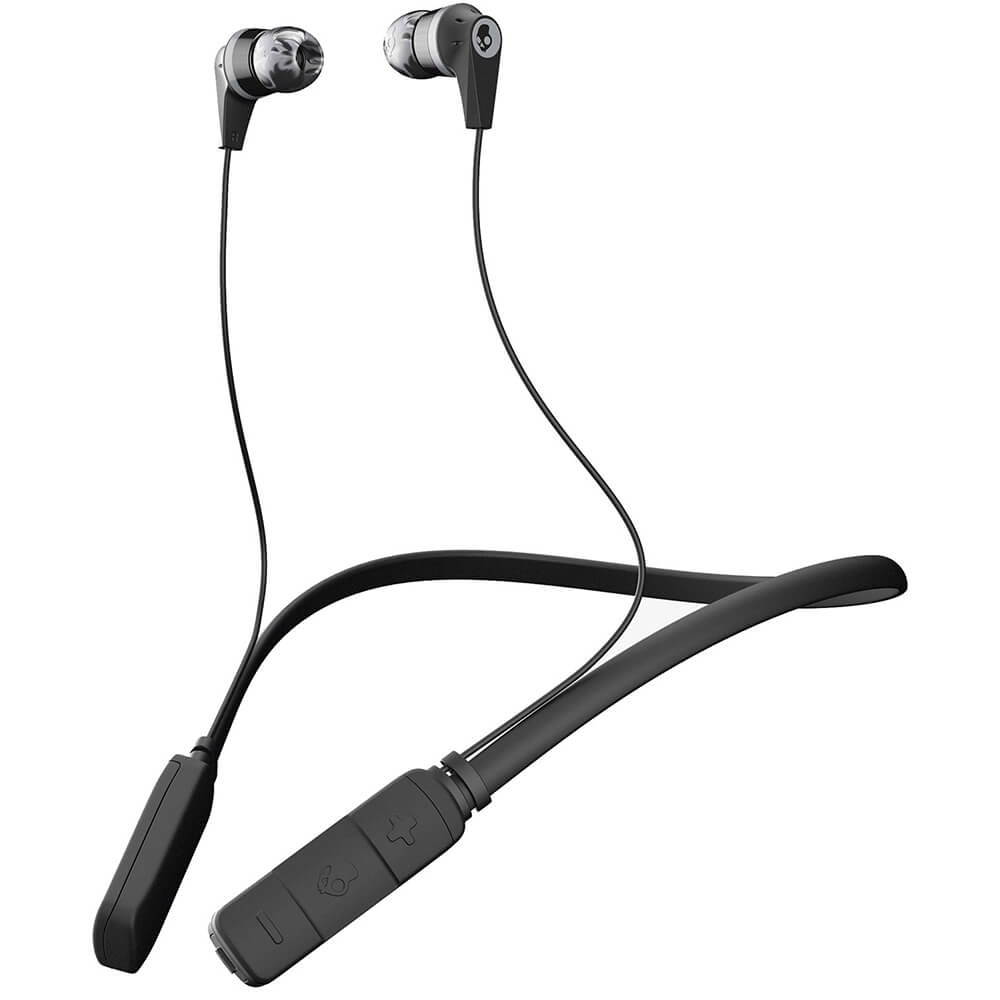 Skullcandy Black/Gray/Gray S2IKW-J509 Ink'd Bluetooth Wireless Earbuds with Mic