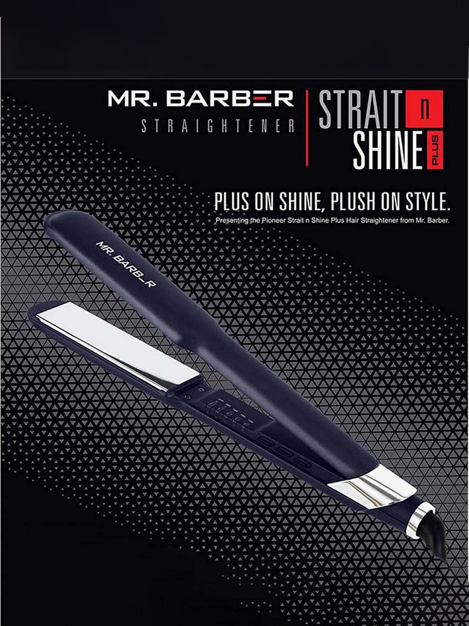 Mr. Barber Strait n Shine MB-SNS Hair Straightener (Black)