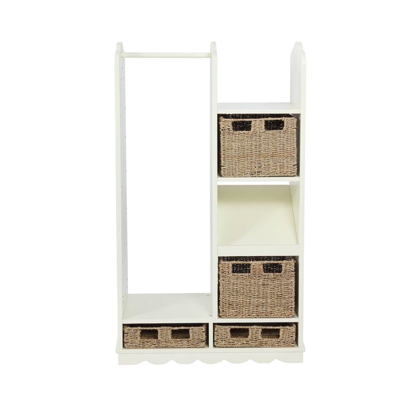 Grace Dress Up Wardrobe Vanilla - Powell Company