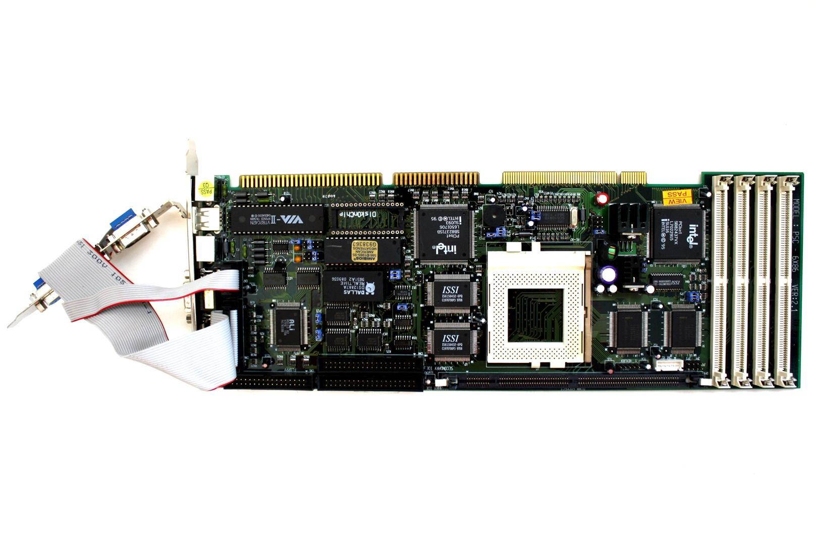PSC-6X86 VER:2.1 SINGLE BOARD COMPUTER ISA/PCI, SKT 7