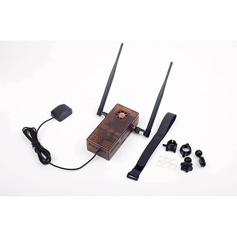 V2 Tint Case Dual Fans for Stratux ADS-B Kit Fits AHRS Module and GPYes