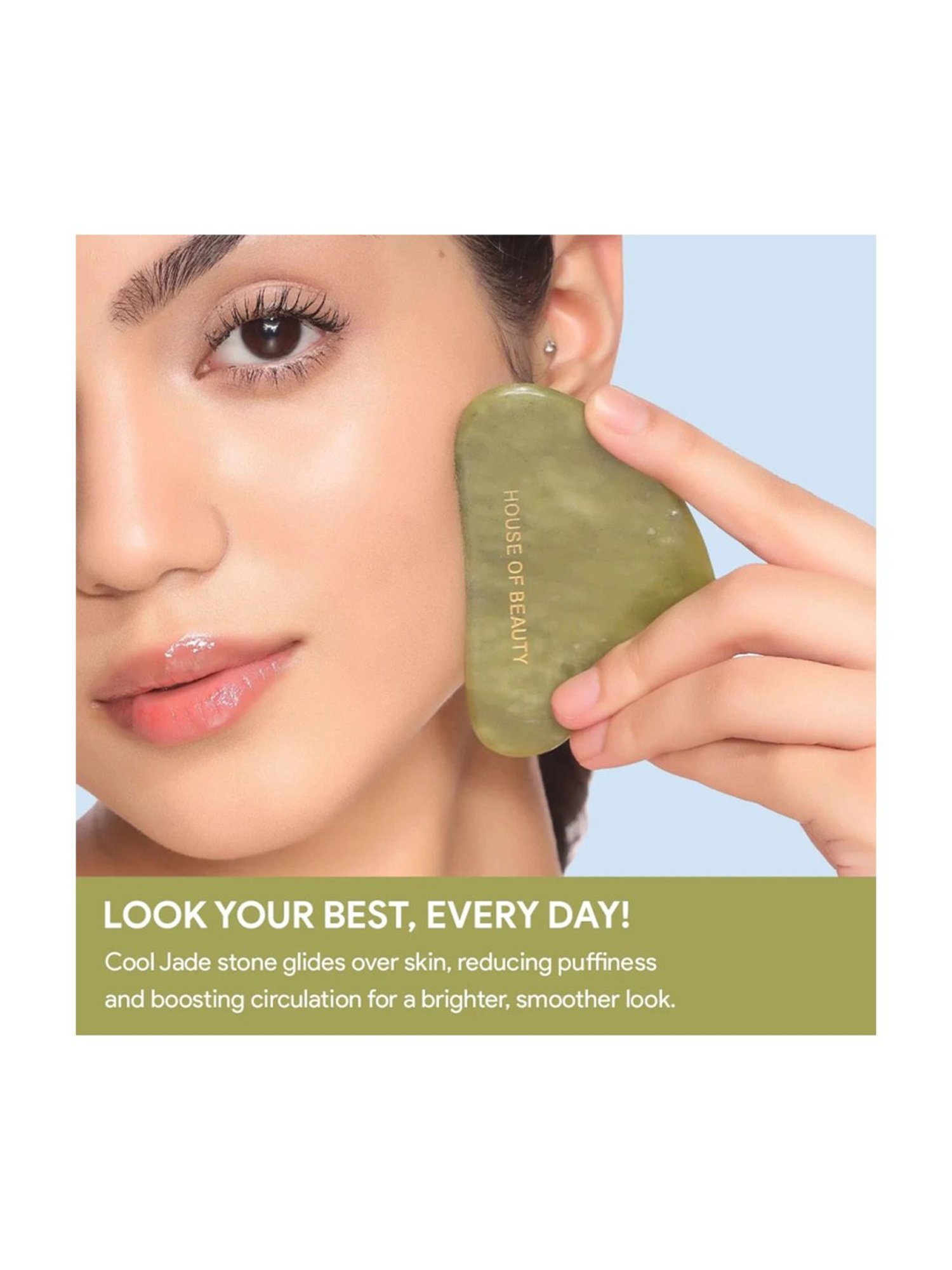 House of Beauty Jade Guasha Kit