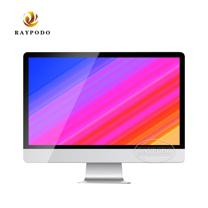 Raypodo 23.6 inch FHD All In One computer I3-7100 / I5-7400 / I7-8700 4G+120GB SSD