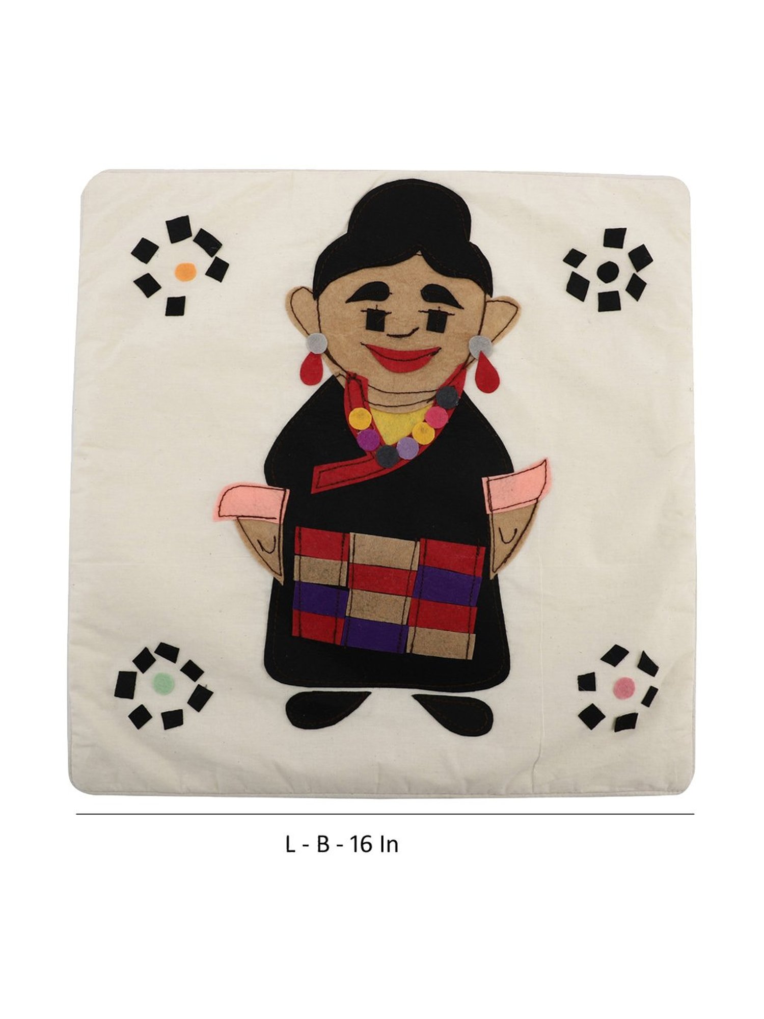 VarEesha Multicolor Cotton Cushion Cover - Set of 2