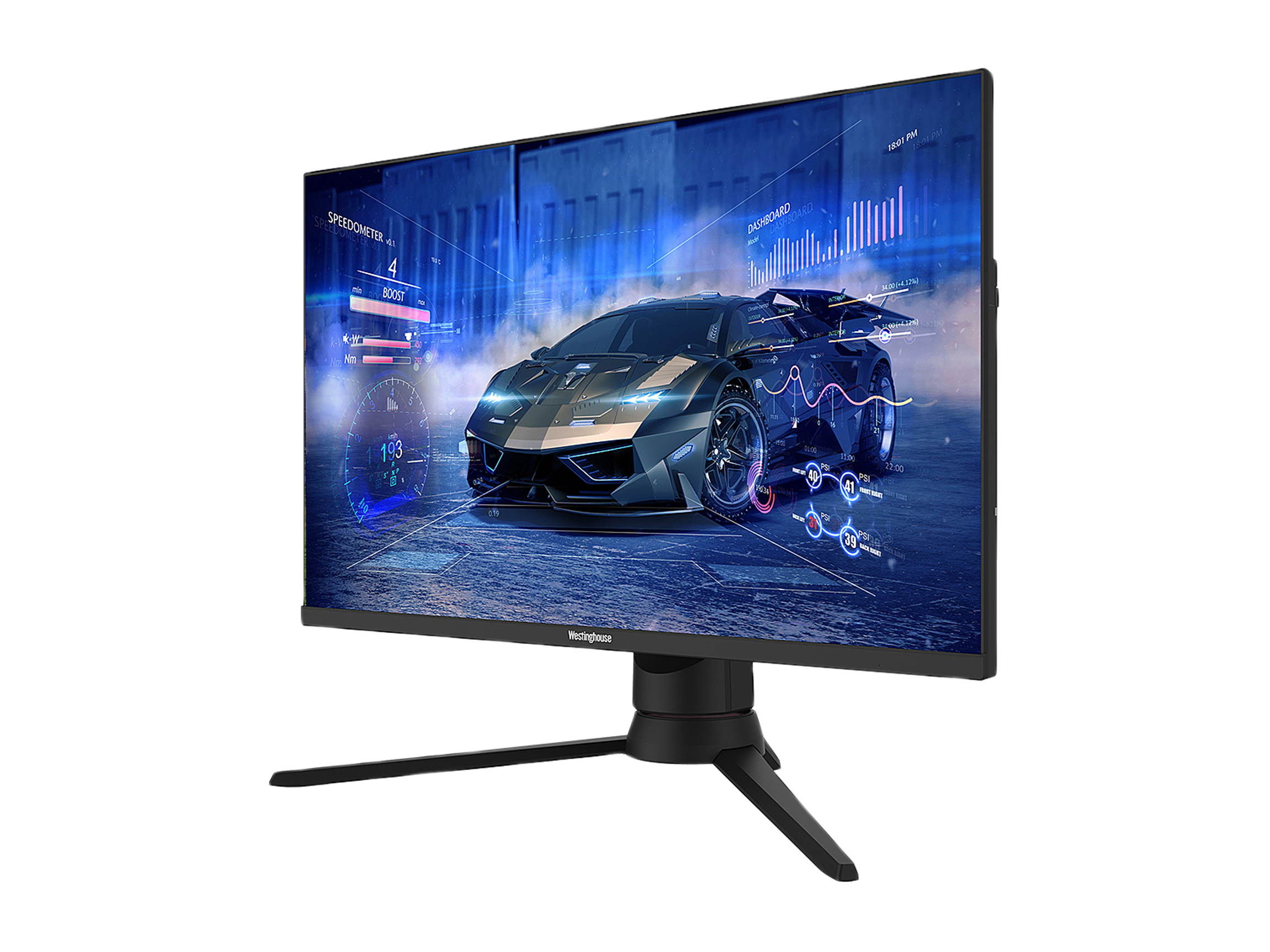 Westinghouse WM27PX9019 27" Full HD 1920 x 1080 144Hz HDMI VGA DisplayPort AMD FreeSync Technology Flicker-Free Edgeless Design Eye Care Technology Widescreen Backlit LED Gaming Monitor
