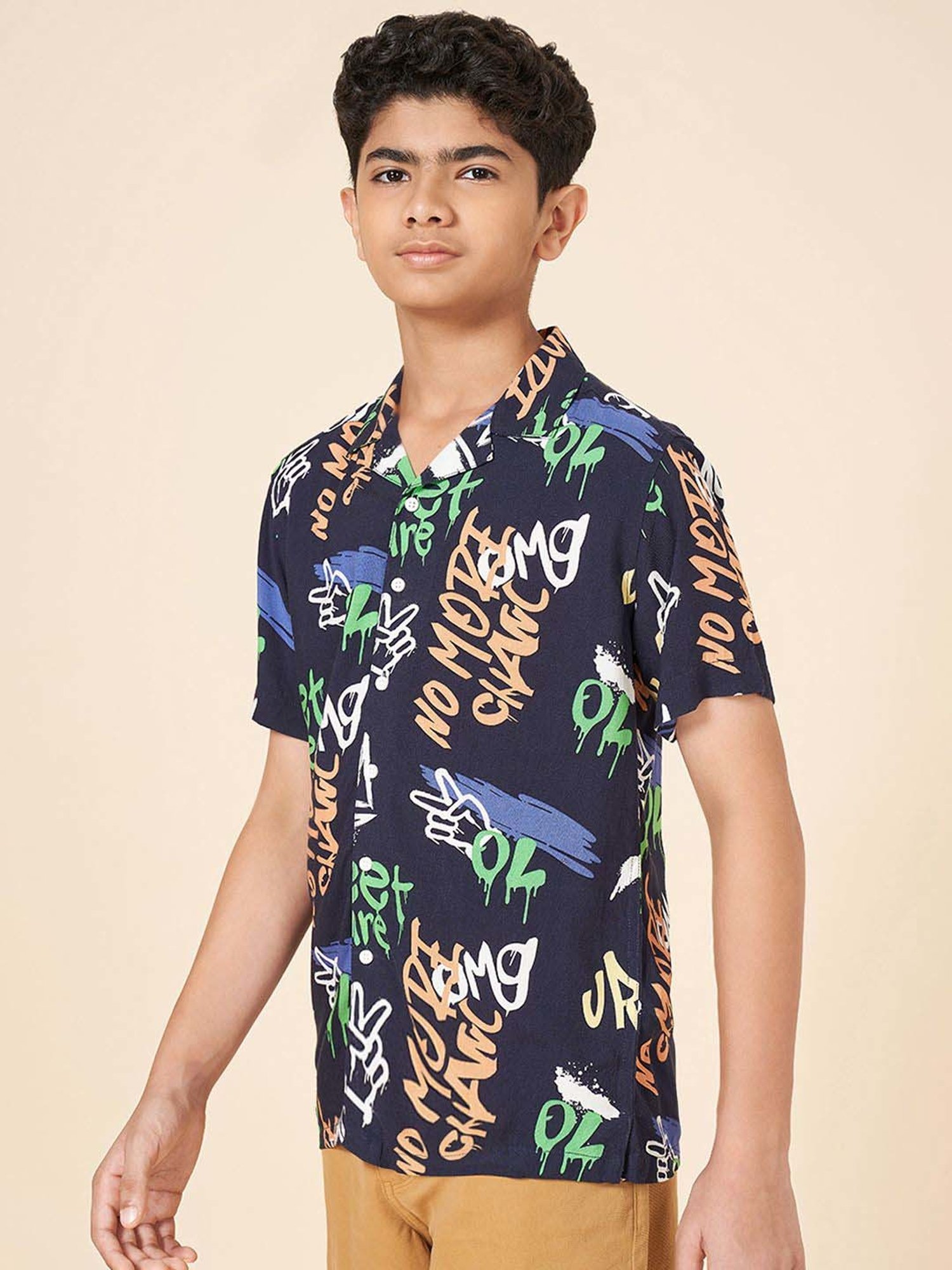 Coolsters by Pantaloons Boys Naval Academy Printed Shirts