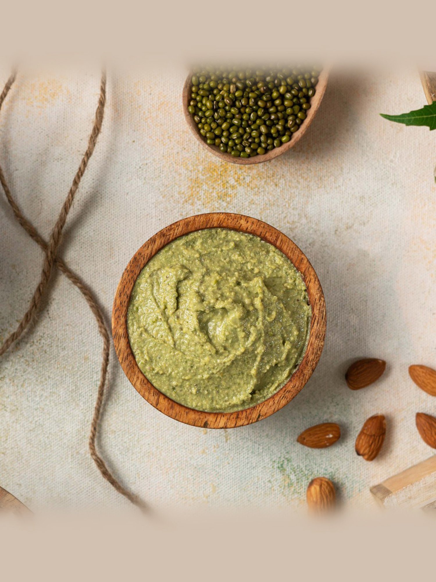 Nat Habit Fresh Moong Nourish Fresh 2 Min Bath Ubtan - Pack of 2