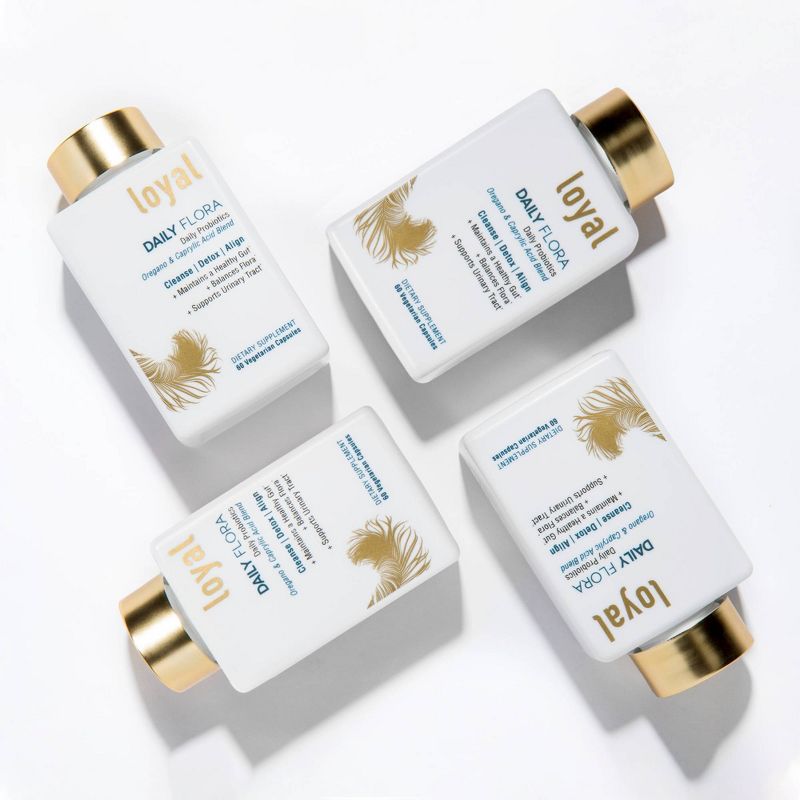 Loyal Daily Flora Probiotic Oregano & Caprylic Acid Blend - 60ct