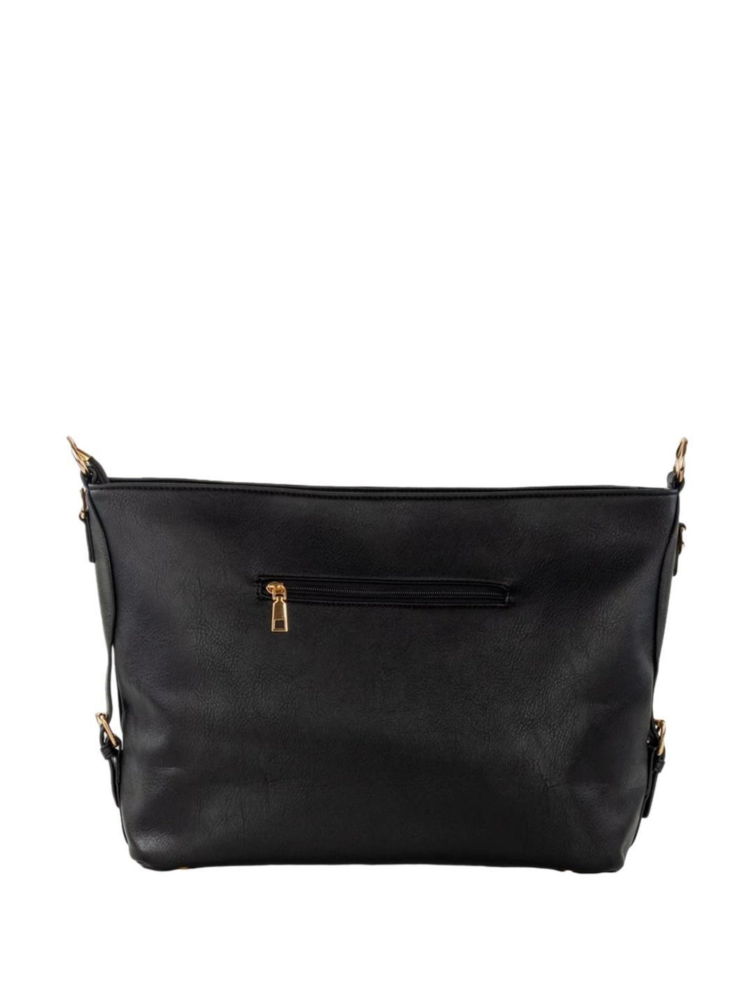 BULCHEE Black Solid Sling Handbag