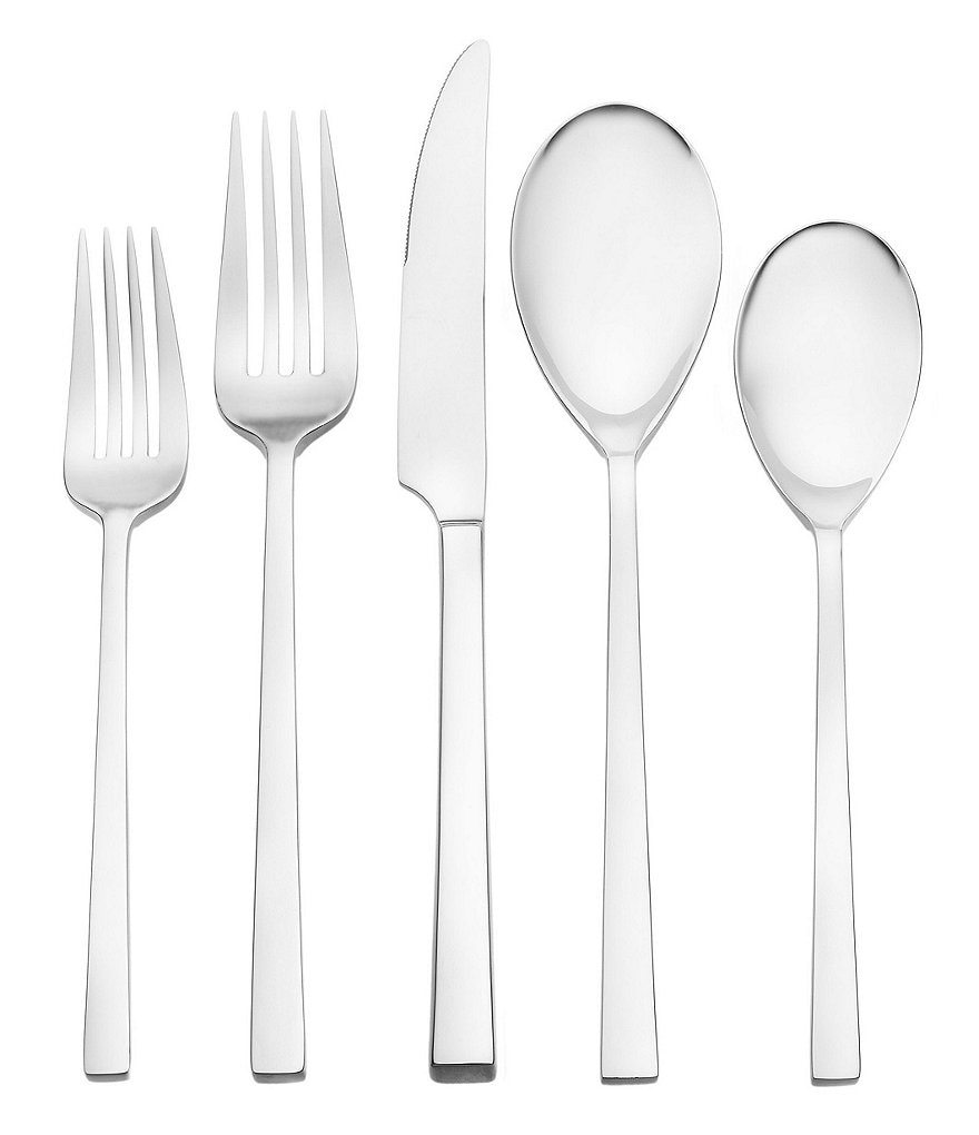 Oneida Dupree Stainless Steel 45-Piece Casual Flatware Set