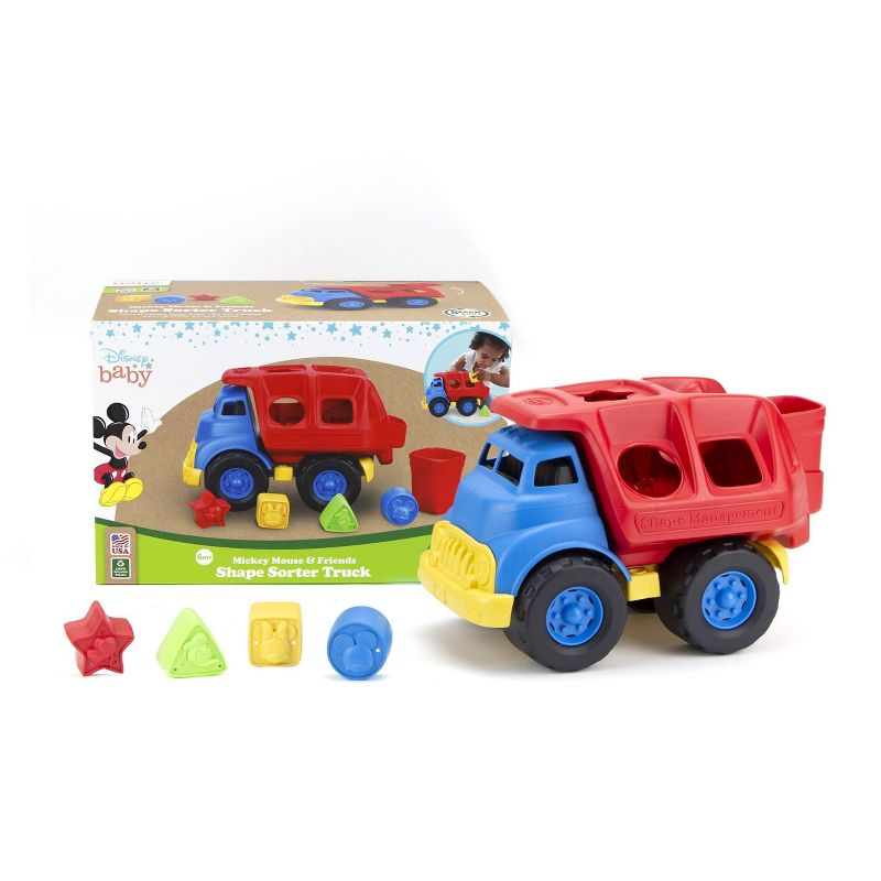 Green Toys Mickey Mouse & Friends Shape Sorter Truck