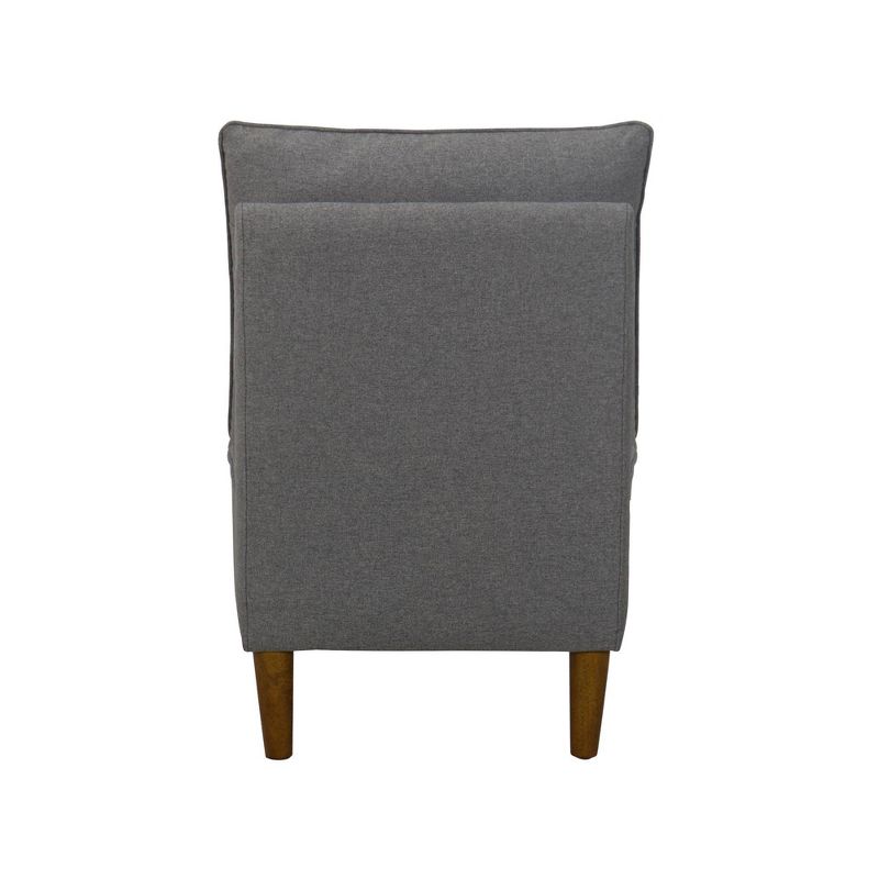 Pillowtop Accent Chair Gray - HomePop