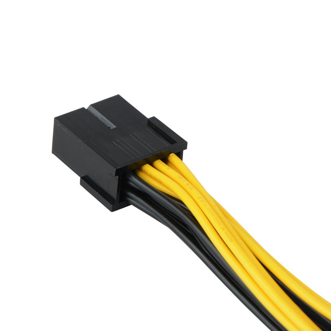 Order New 20cm GPU 8pin to Graphics Video Card Double PCI-E PCIe 8Pin ( 6Pin + 2Pin ) Power Supply Splitter Cable Cord Famale to Male