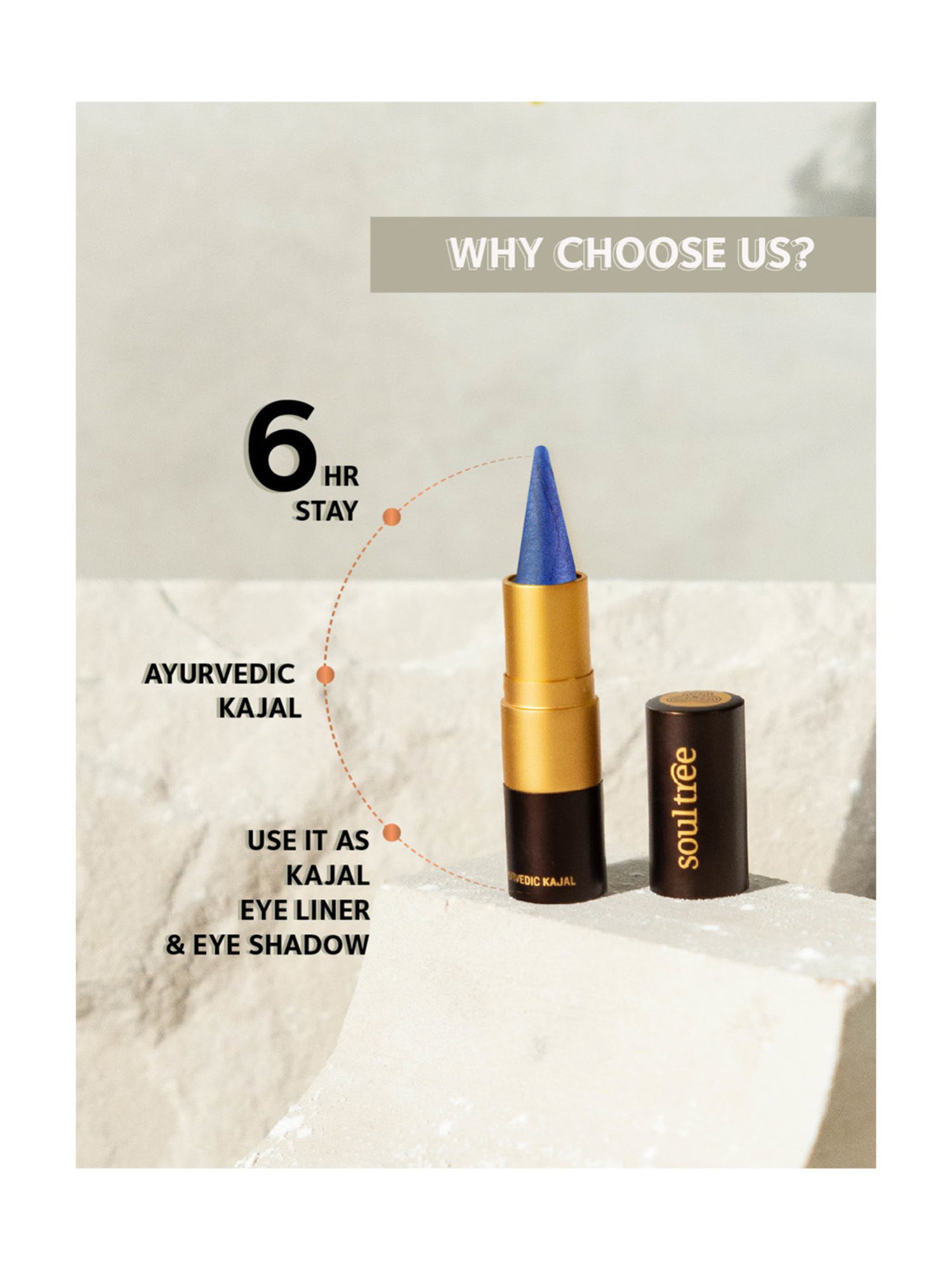 Matt Look Single Stroke Super Glide Eyeliner Kohl Kajal Bottle Green - 1.3 gm