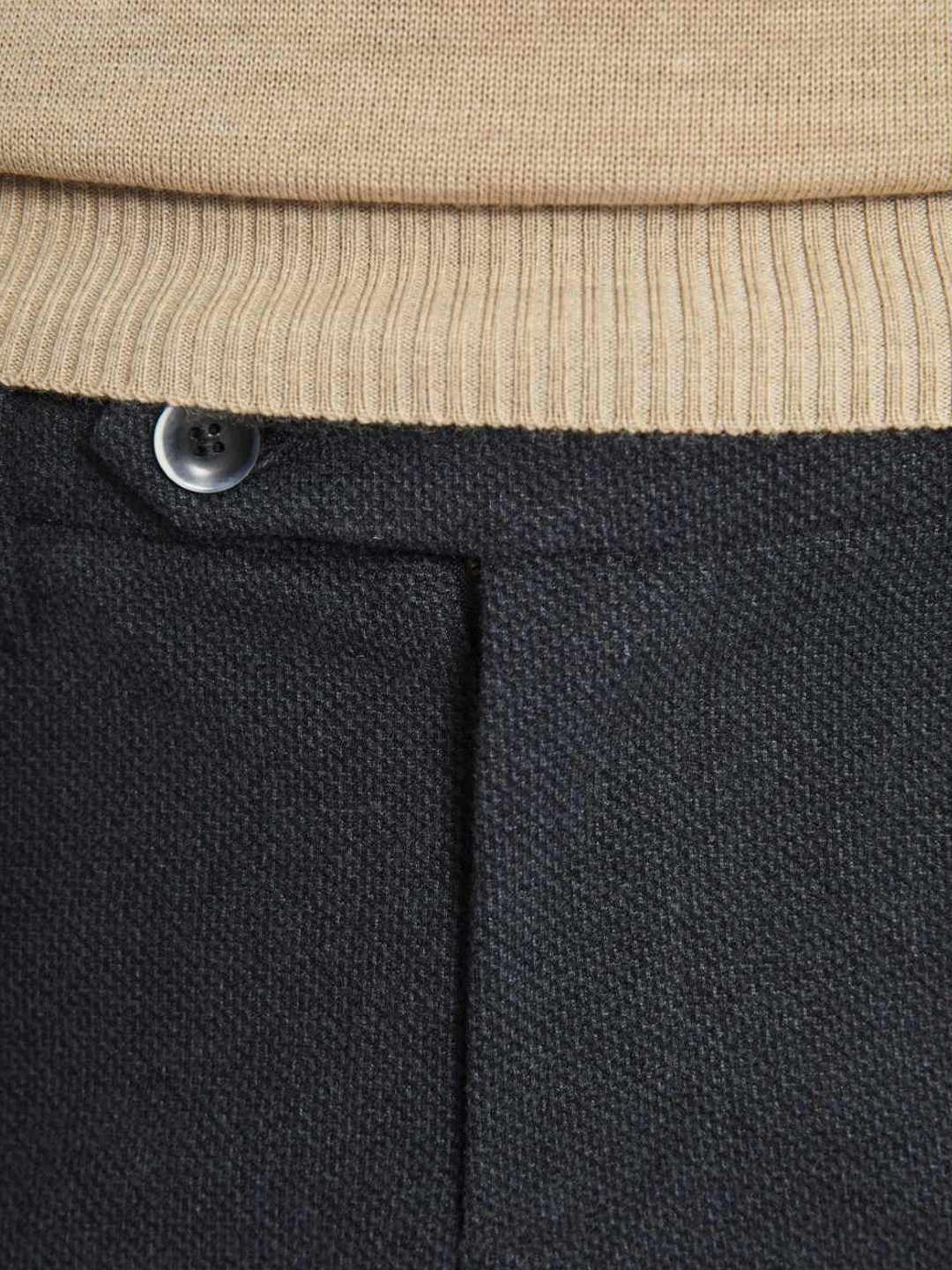 Bruun & Stengade Blue Slim Fit Trousers