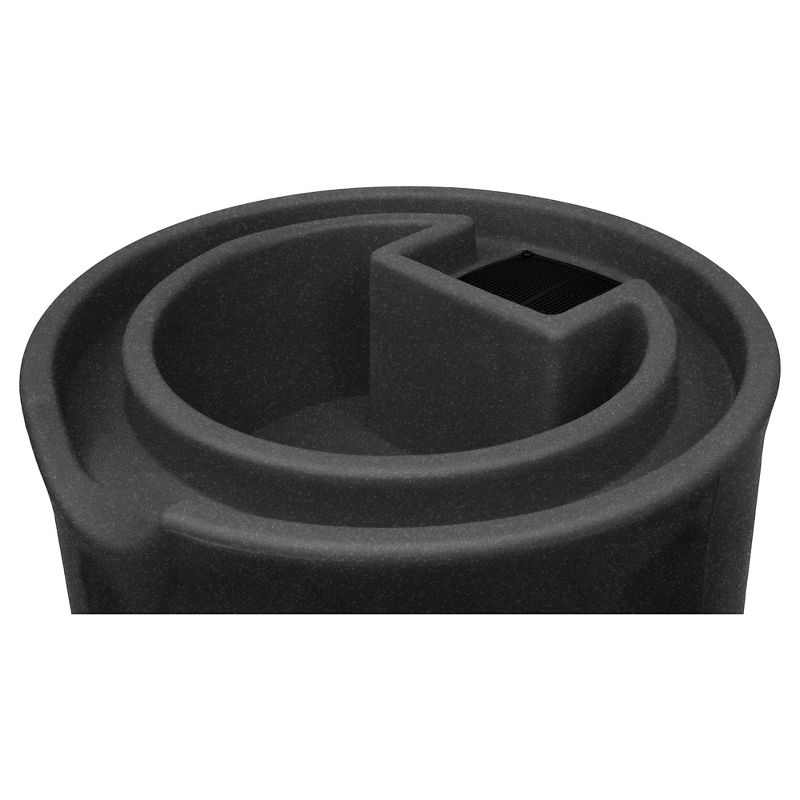 Impressions Reflections 50 Gallon Rain Saver - Dark Granite - Good Ideas