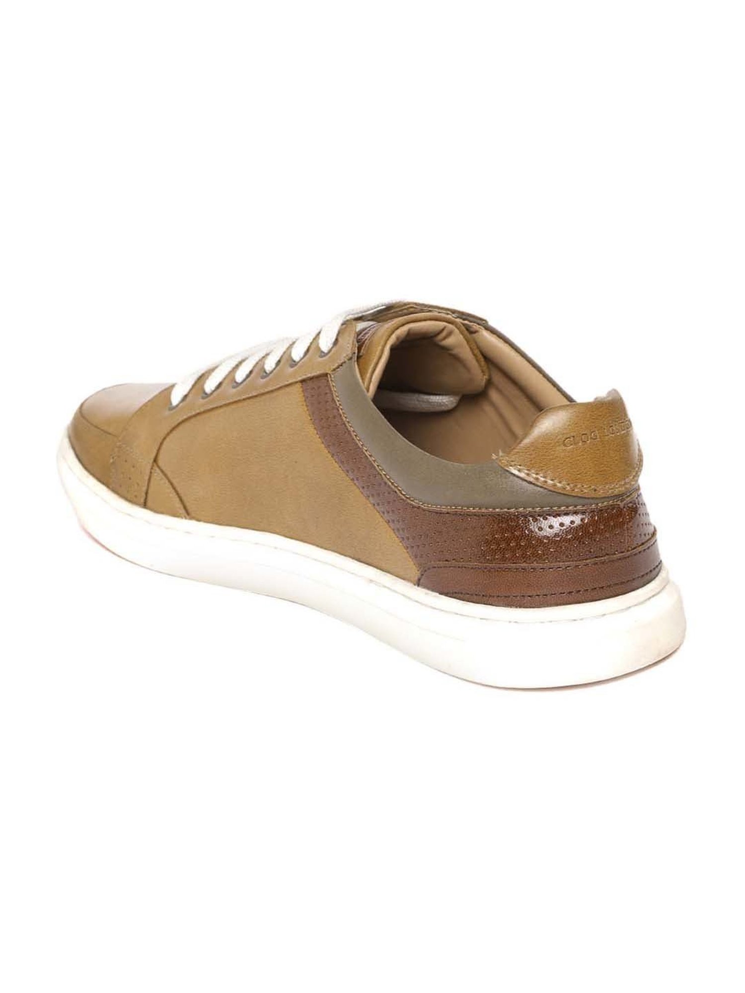 Clog London Men's Tan Casual Sneakers