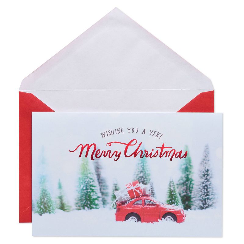 Carlton Cards 14ct Merry Christmas Car Boxed Cards