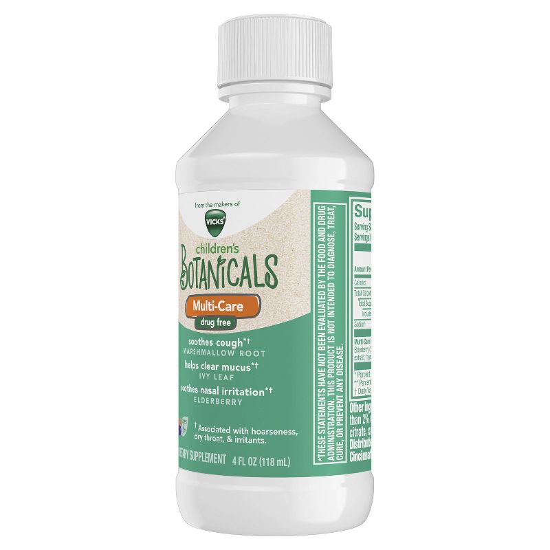 Vicks Children's Botanicals Multi-Care Dietary Supplement - 4 fl oz