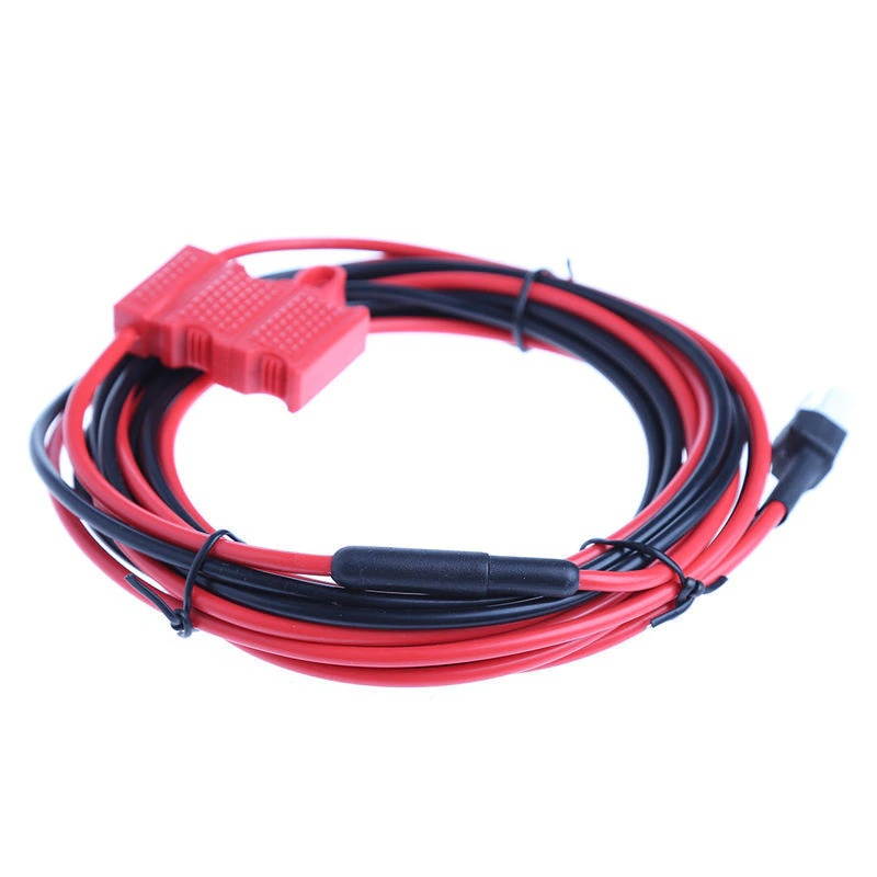 New DC 12V Extend Power Cable Cord For Hytera HYT MD655 MD780 MD780G MD650 MD788 MD788G Car Mobile Radio 3M Long
