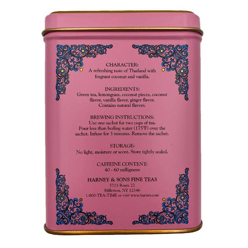 Harney & Sons Green Tea with Coconut - 20ct