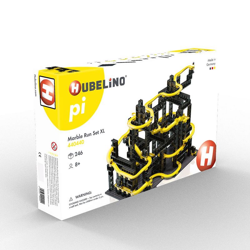 Hubelino Pi Advanced Marble Run - XL 246 Piece Starter Set