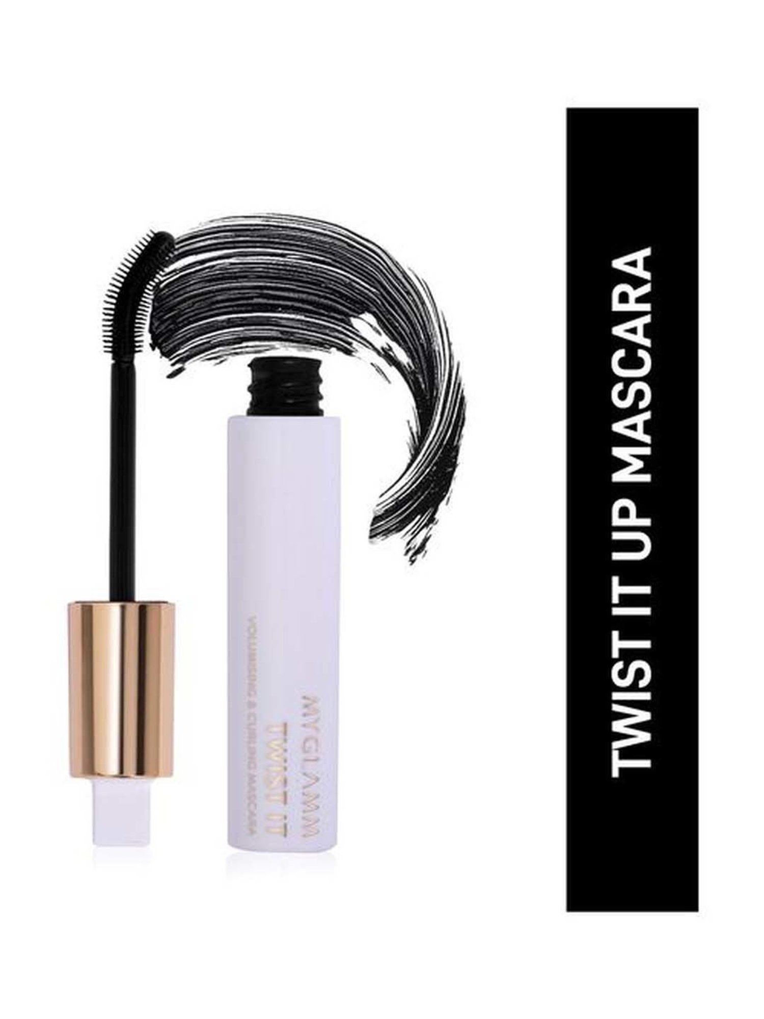 MyGlamm Twist It Up Mascara Black - 10 ml