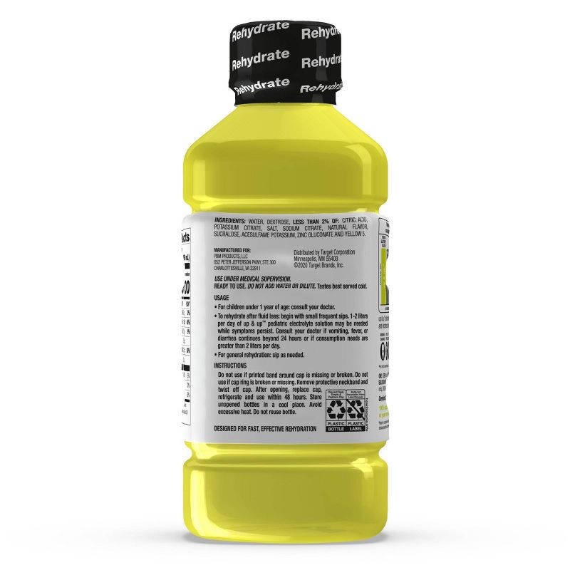 Pediatric Oral Electrolyte Solution Lemon Lime - 33.8 fl oz - up & up™