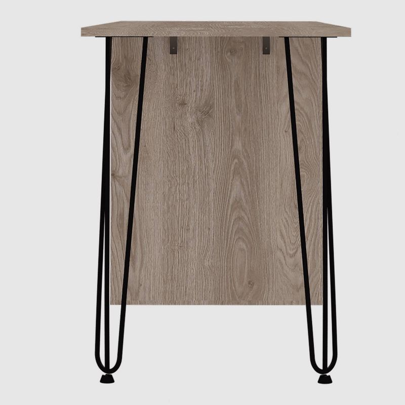 Aster 2 Drawer Desk Aged Oak - RST Brands