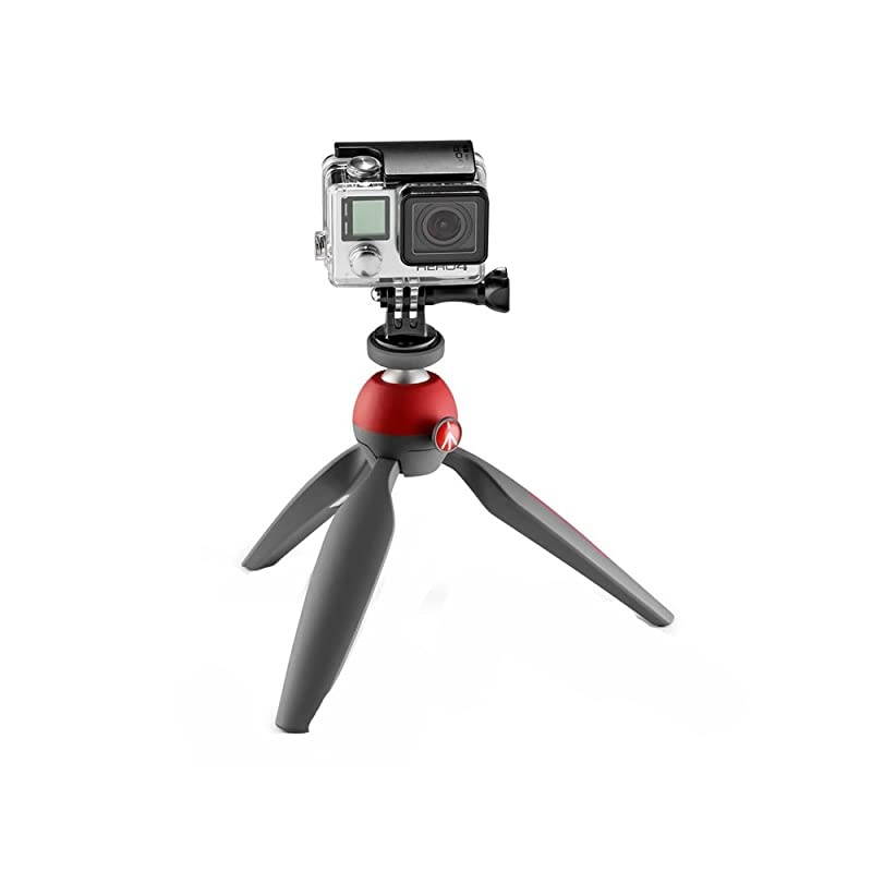 EXADPT Universal GoPro Tripod Mount Adapter with 14 Thread Connection Black