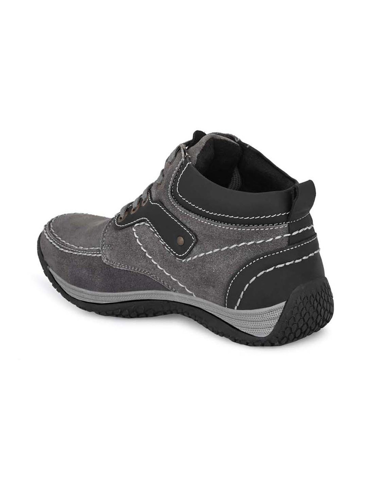 Eego Italy Men's Grey Derby Boots