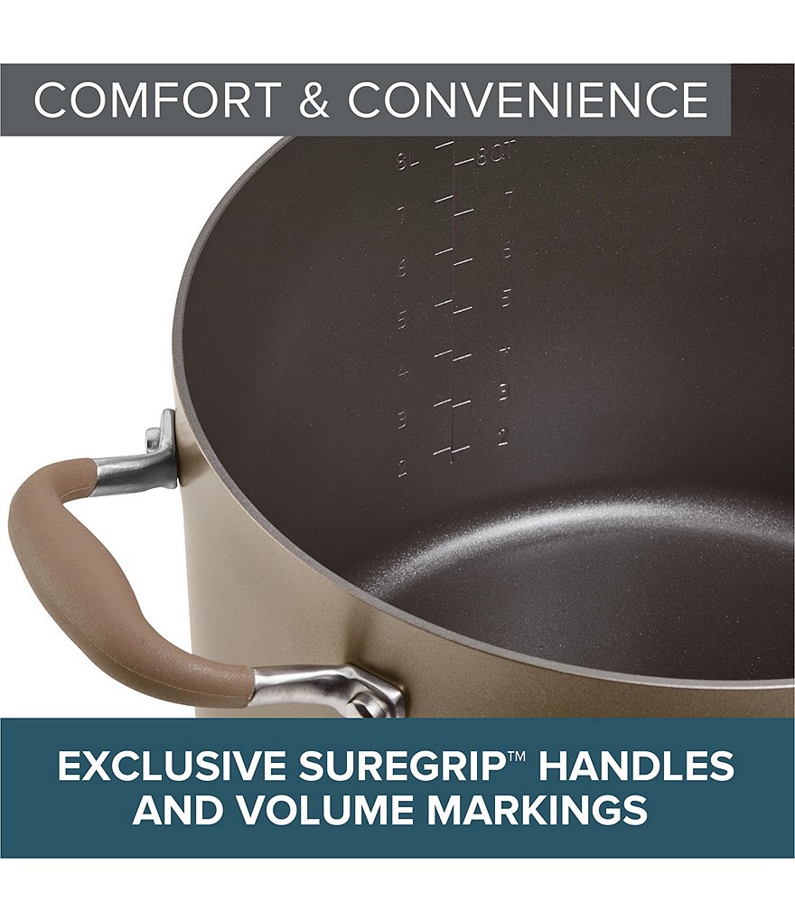 Anolon Advanced Home Hard-Anodized Nonstick Stockpot