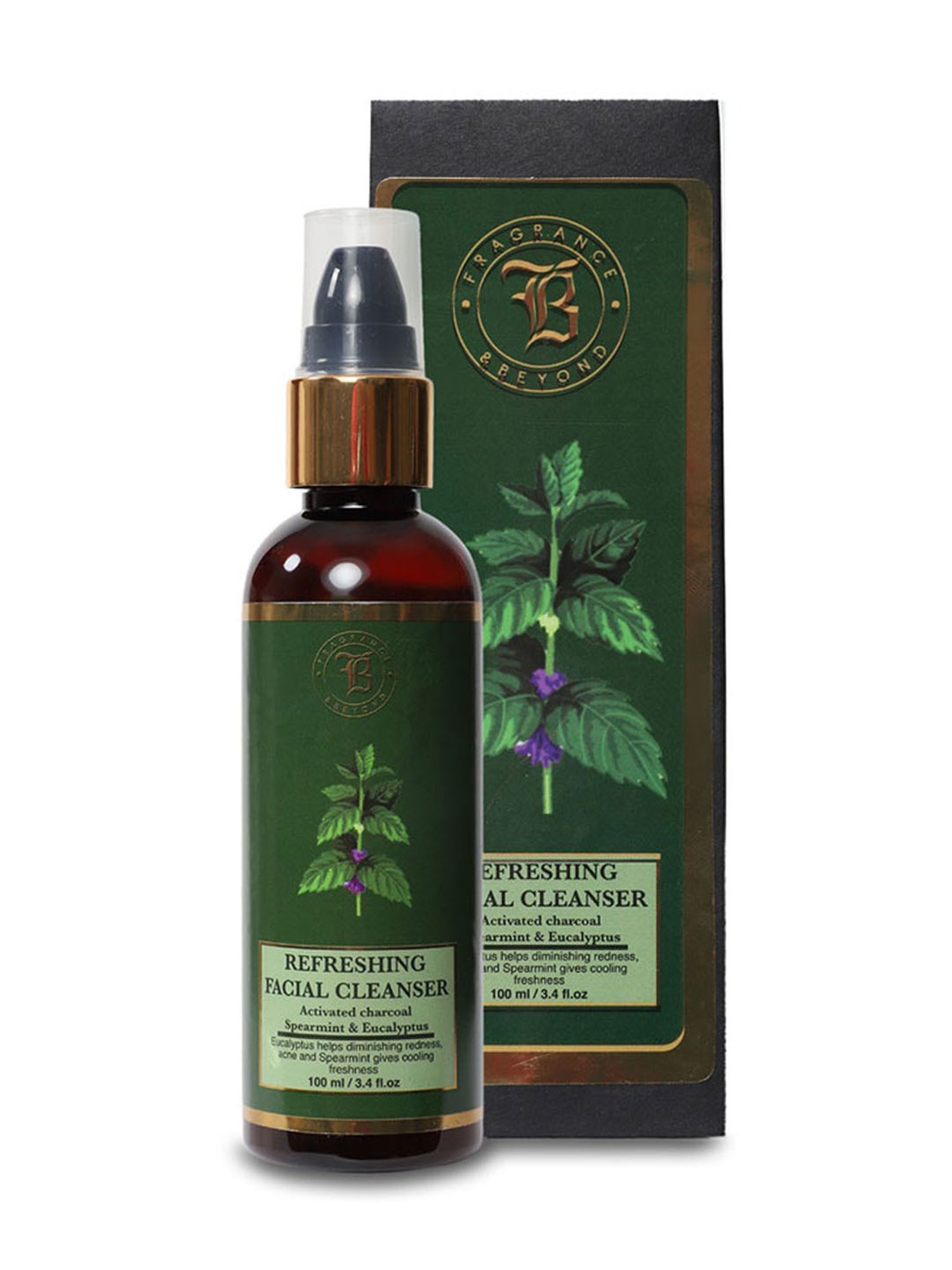 Fragrance & Beyond Aromatherapy Spearmint & Eucalyptus Facial Cleanser - 100 ml