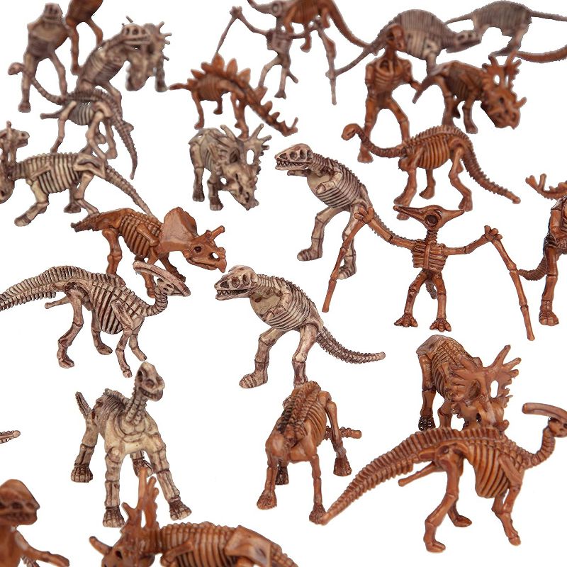Hingfat Dinosaur Fossil Skeleton Action Figure Toy Playset, 96 Pieces