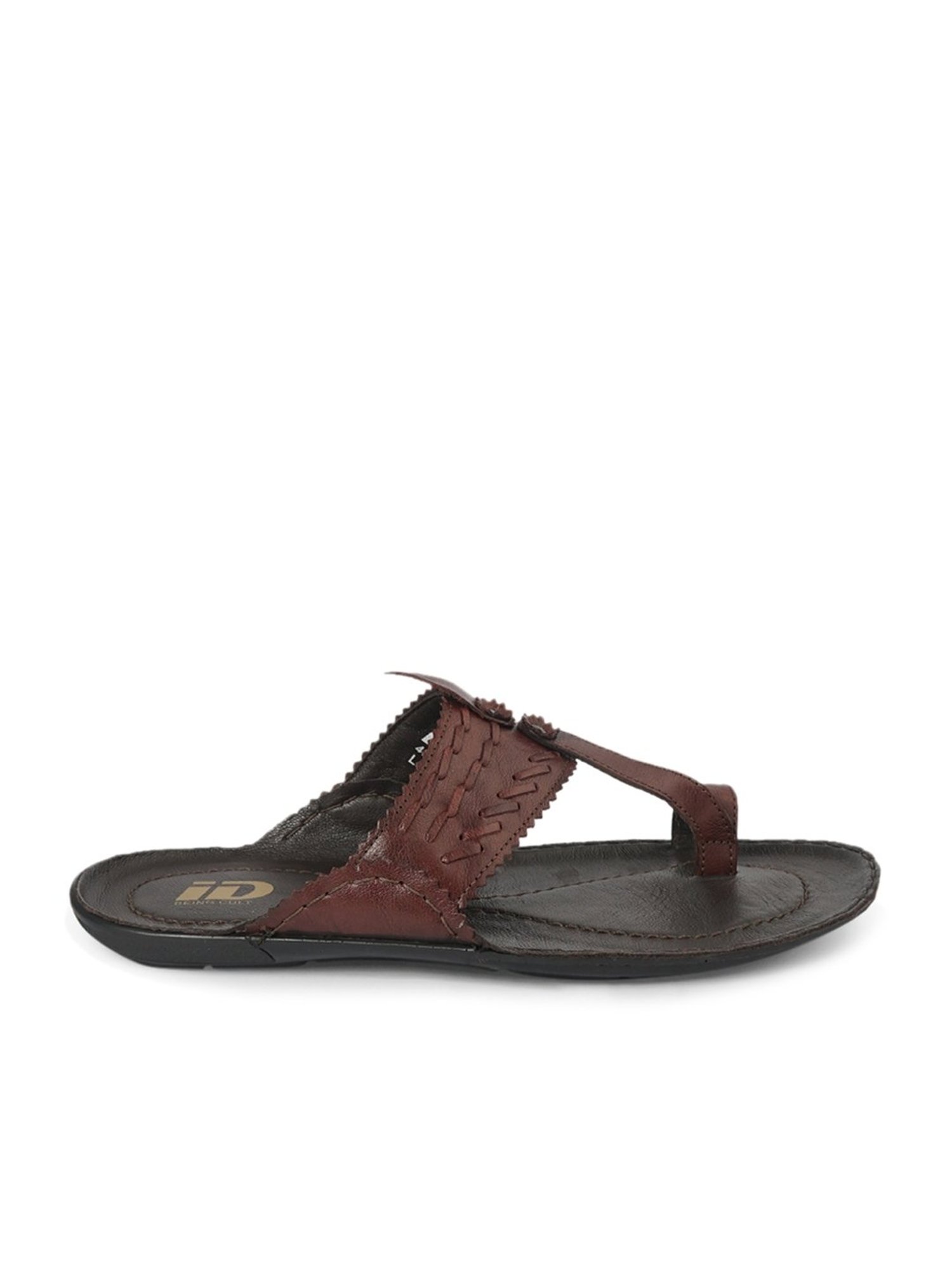 ID Brown Toe Ring Sandals