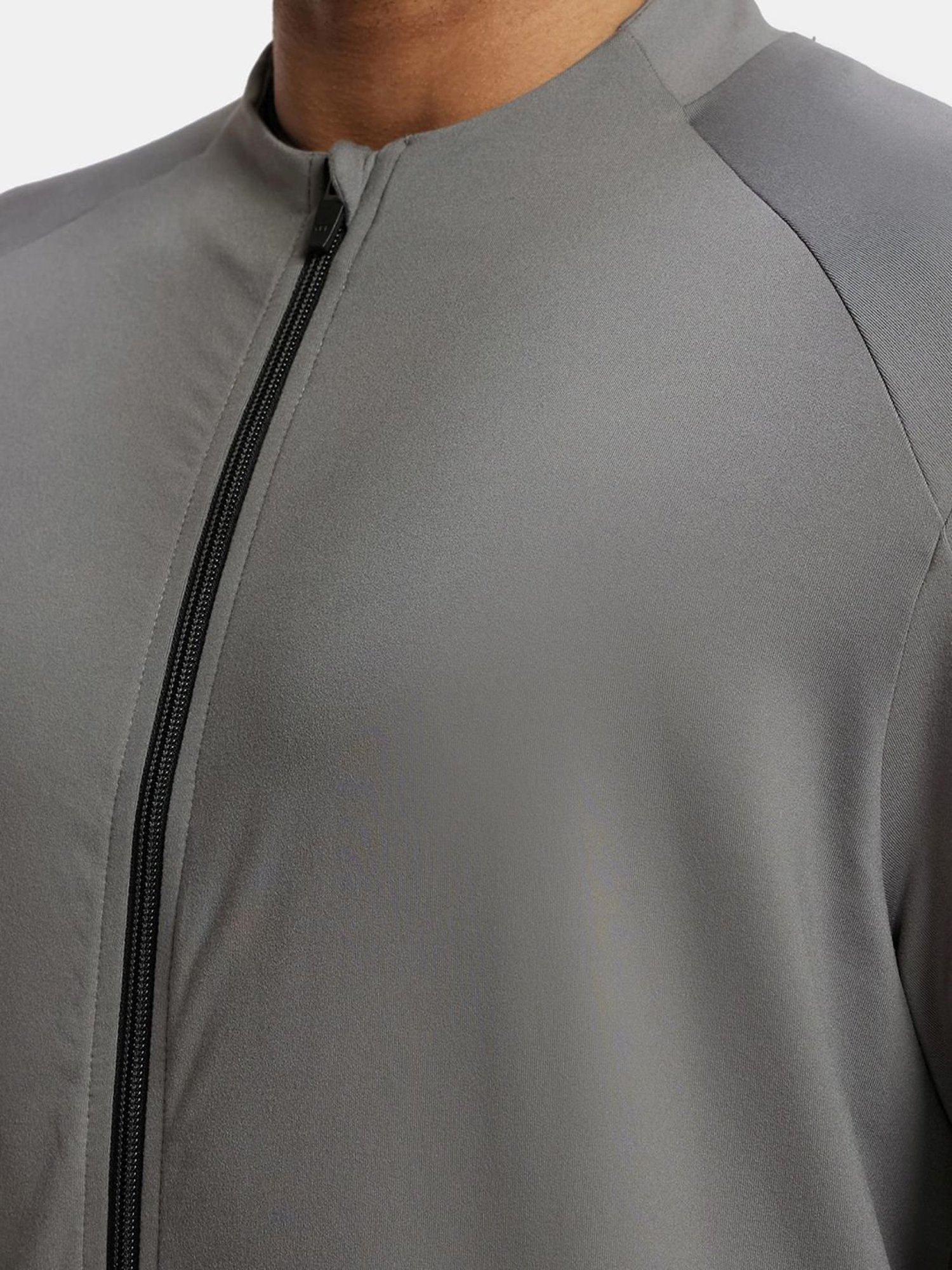 Slowave Teal Regular Fit Sports Hooded Jacket