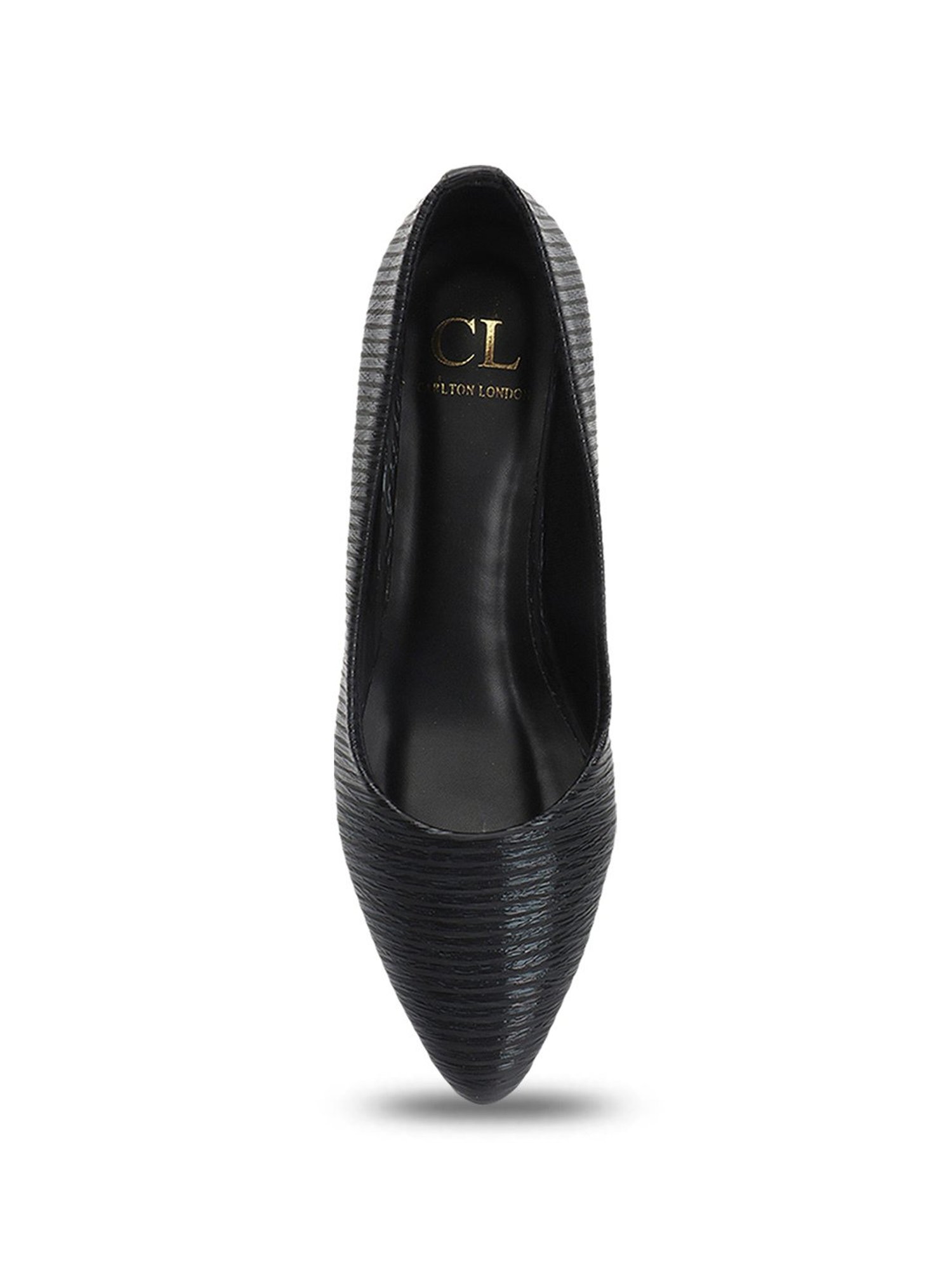 Carlton London Women's Black Casual Pumps