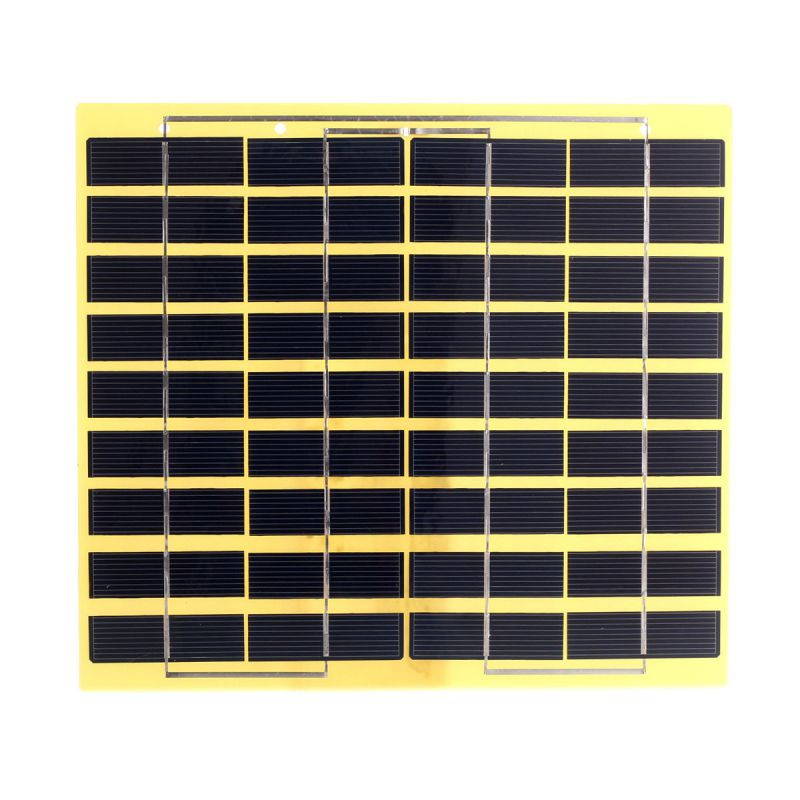 Universal 5W 18V 270mA Solar Panel Glass Fiber Module Charger Solar Cell