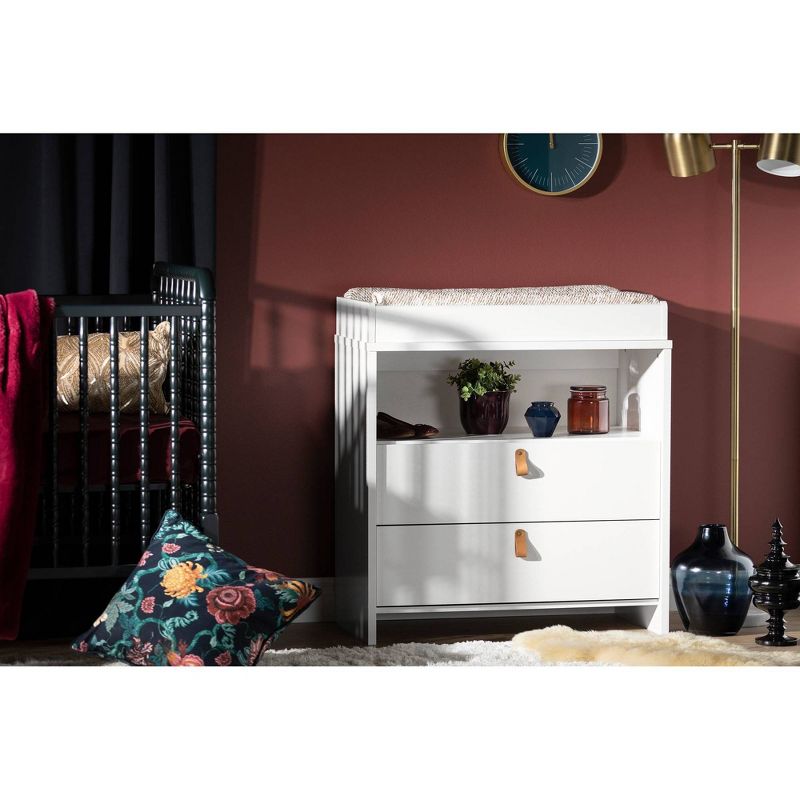 Rowan Valley Arden Grey Changing Table Topper for Dressers