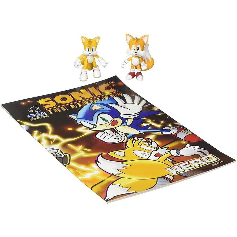 Tomy Sonic Collector Series Figure 2-Pack w/ Comic - Classic & Modern Tails