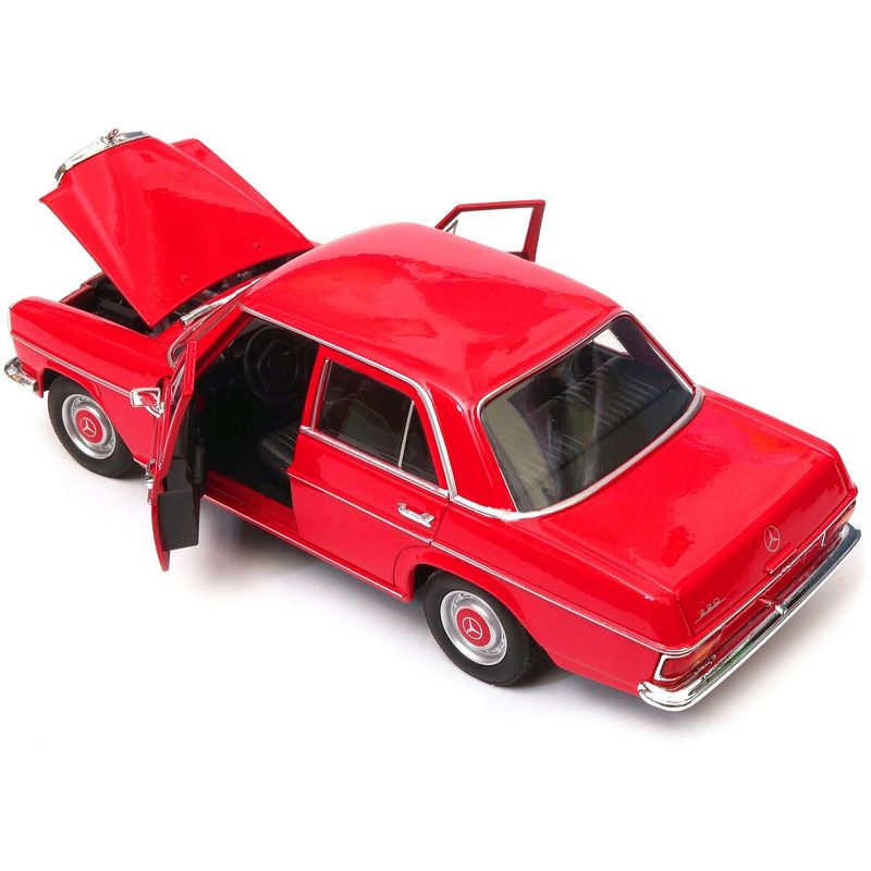 Mercedes Benz 220 Red "NEX Models" 1/24 Diecast Model Car by Welly