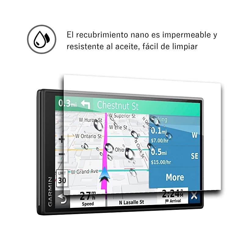 GPS System Accessories Navigation Display Tempered Glass Screen Protector for Garmin DriveSmart 55 55 Inch Touch Screen Protector AntiExplosion High Definition