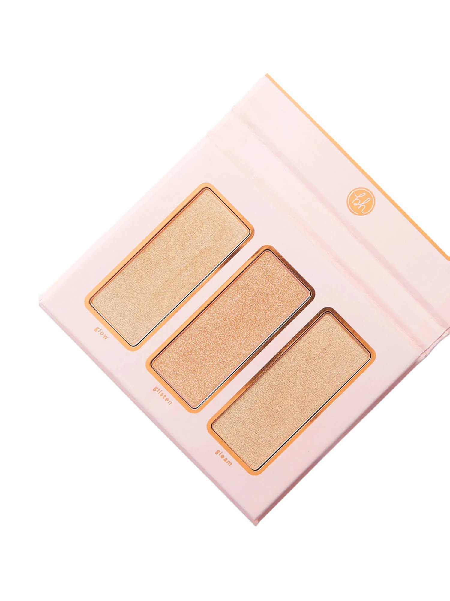 BH Cosmetics Mrs. Bella Goldie 3 Color Highlighter Trio - 9 gm